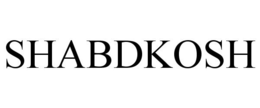 SHABDKOSH trademark