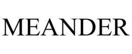 MEANDER trademark