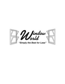 WINDOW WORLD SIMPLY THE BEST FOR LESS trademark