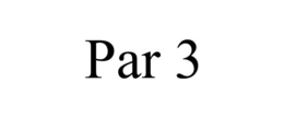 PAR 3 trademark