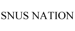 SNUS NATION trademark