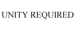 UNITY REQUIRED trademark