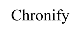 CHRONIFY trademark