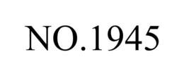 NO.1945 trademark