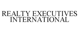 REALTY EXECUTIVES INTERNATIONAL trademark