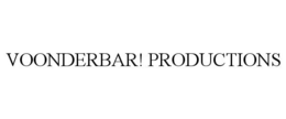 VOONDERBAR! PRODUCTIONS trademark