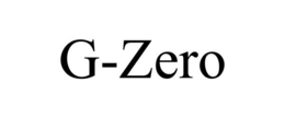 G-ZERO trademark