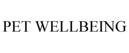 PET WELLBEING trademark