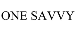ONE SAVVY trademark