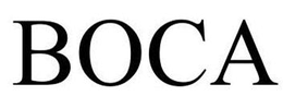 BOCA trademark