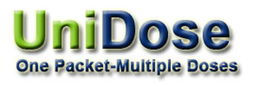 UNIDOSE ONE PACKET-MULTIPLE DOSES trademark