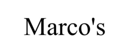 MARCO'S trademark