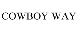 COWBOY WAY trademark