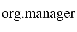 ORG.MANAGER trademark