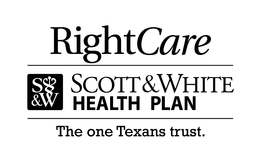 RIGHTCARE S&W SCOTT & WHITE HEALTH PLAN THE ONE TEXANS TRUST. trademark
