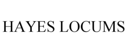 HAYES LOCUMS trademark