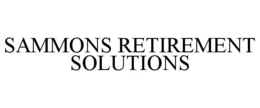 SAMMONS RETIREMENT SOLUTIONS trademark