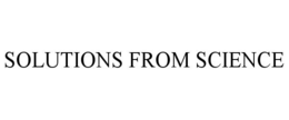 SOLUTIONS FROM SCIENCE trademark