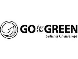 GO FOR THE GREEN SELLING CHALLENGE trademark