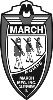 M MARCH PUMPS MARCH MFG. INC. GLENVIEW IL trademark