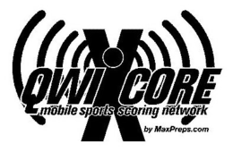 QWIXCORE MOBILE SPORTS SCORING NETWORK BY MAXPREPS.COM trademark