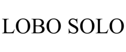 LOBO SOLO trademark