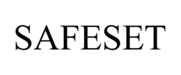 SAFESET trademark
