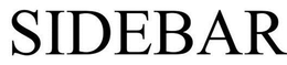 SIDEBAR trademark