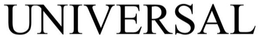 UNIVERSAL trademark