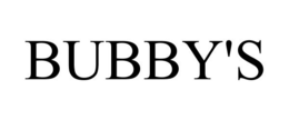 BUBBY'S trademark
