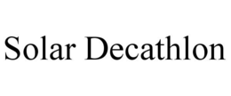 SOLAR DECATHLON trademark