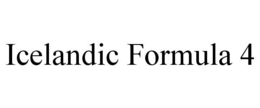 ICELANDIC FORMULA 4 trademark
