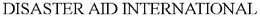 DISASTER AID INTERNATIONAL trademark