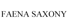 FAENA SAXONY trademark