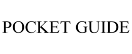 POCKET GUIDE trademark