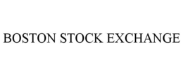BOSTON STOCK EXCHANGE trademark