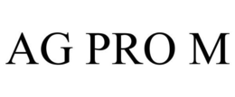AG PRO M trademark