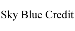 SKY BLUE CREDIT trademark