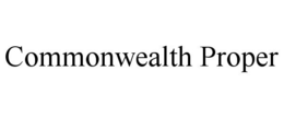 COMMONWEALTH PROPER trademark