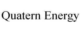 QUATERN ENERGY trademark