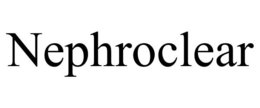 NEPHROCLEAR trademark