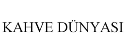 KAHVE DÜNYASI trademark