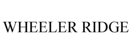 WHEELER RIDGE trademark
