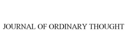 JOURNAL OF ORDINARY THOUGHT trademark