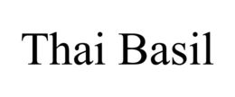 THAI BASIL trademark