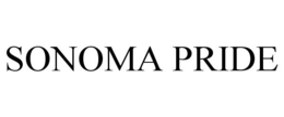 SONOMA PRIDE trademark