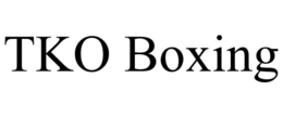 TKO BOXING trademark