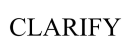 CLARIFY trademark