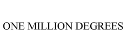 ONE MILLION DEGREES trademark