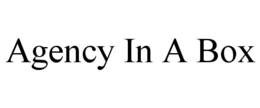 AGENCY IN A BOX trademark